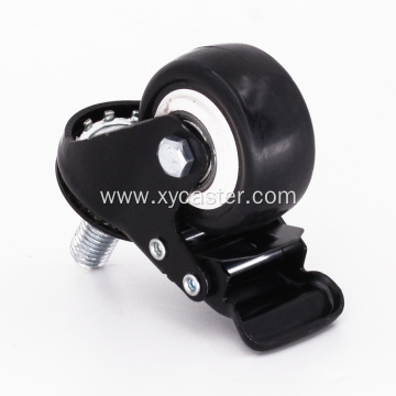 2 Inch Black Industrial Furniture Caster